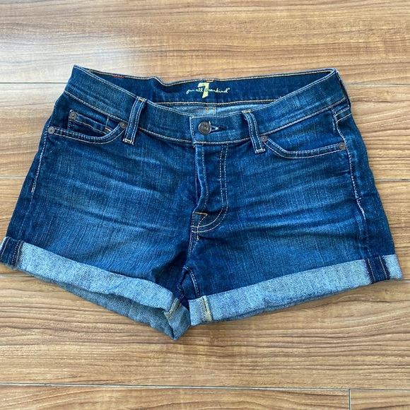 7 For All Mankind Pants - 7 For All Mankind Denim Shorts